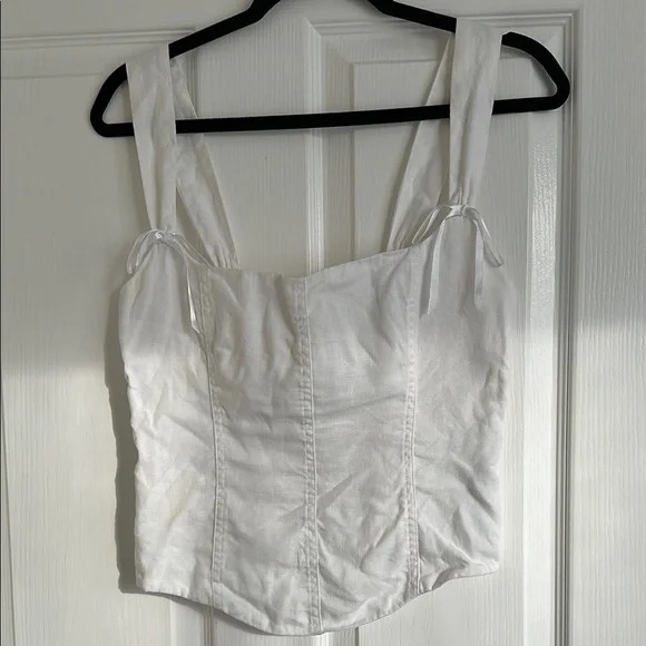 Reformation Minton Linen Top - Picture 3 of 3